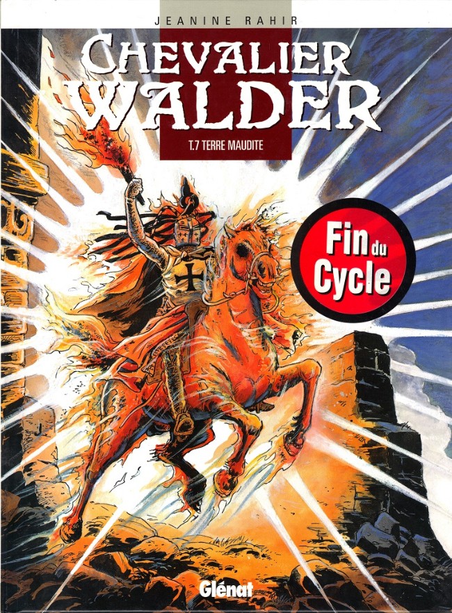 Couverture de l'album Chevalier Walder Tome 7 Terre maudite