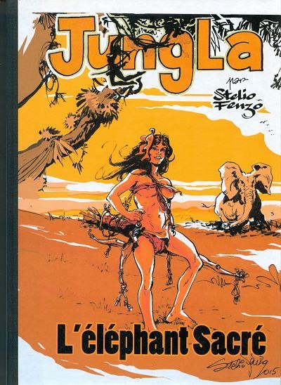 Couverture de l'album Jungla Tome 12 L'éléphant Sacré