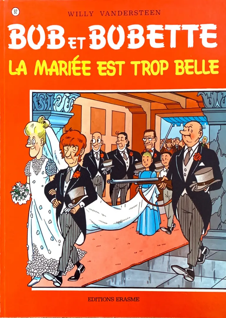 Couverture de l'album Bob et Bobette Tome 92 La mariée est trop belle