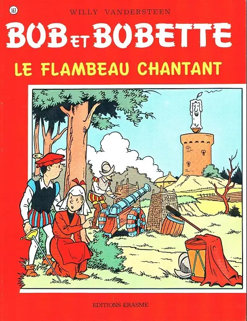 Couverture de l'album Bob et Bobette Tome 167 Le flambeau chantant
