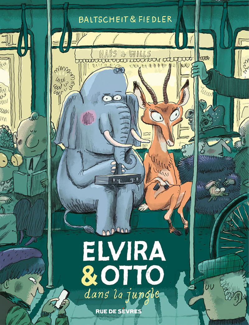 Couverture de l'album Elvira & Otto Dans la jungle