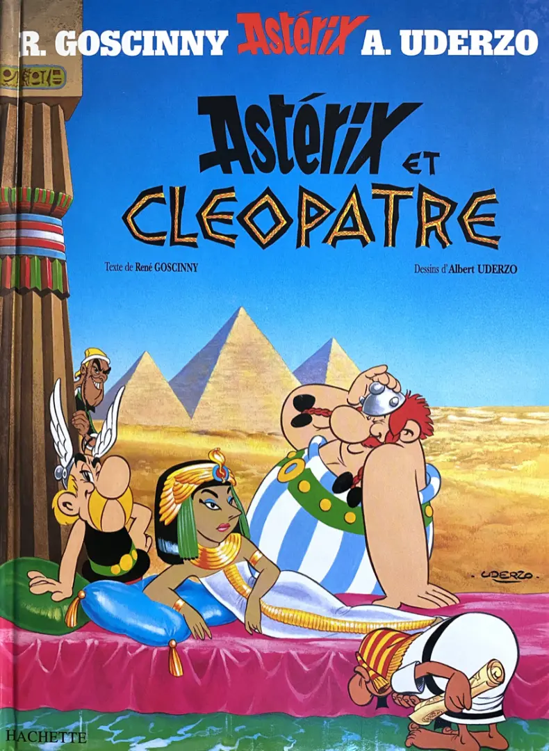 Couverture de l'album Astérix Tome 6 Astérix et Cléopatre