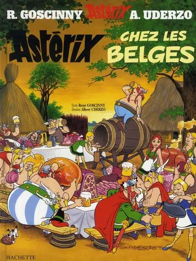 Couverture de l'album Astérix Tome 24 Astérix chez les Belges