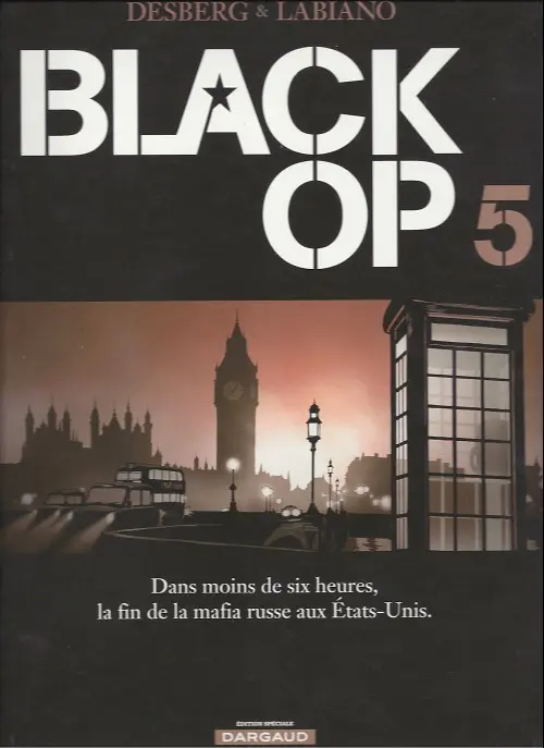 Couverture de l'album Black Op Tome 5