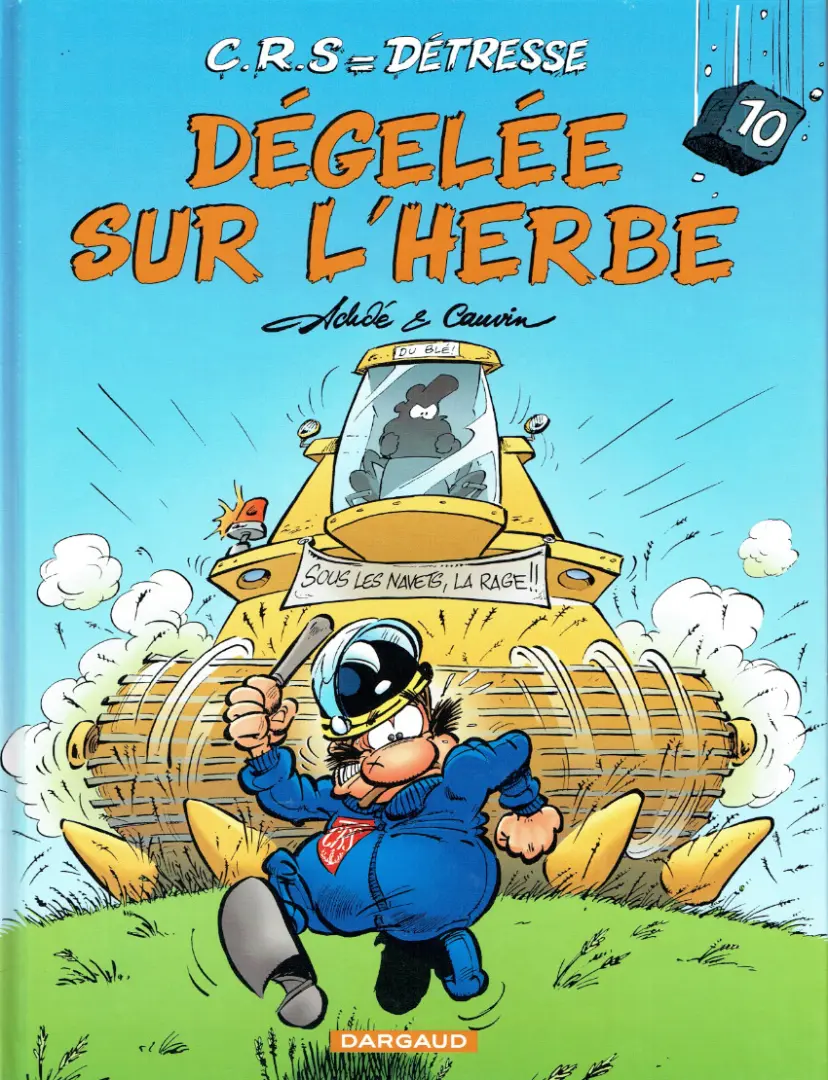 Couverture de l'album CRS = Détresse Tome 10 Dégelée sur l'herbe
