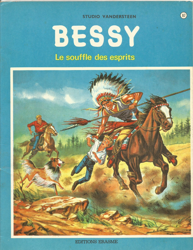 Couverture de l'album Bessy Tome 87 Le souffle des esprits