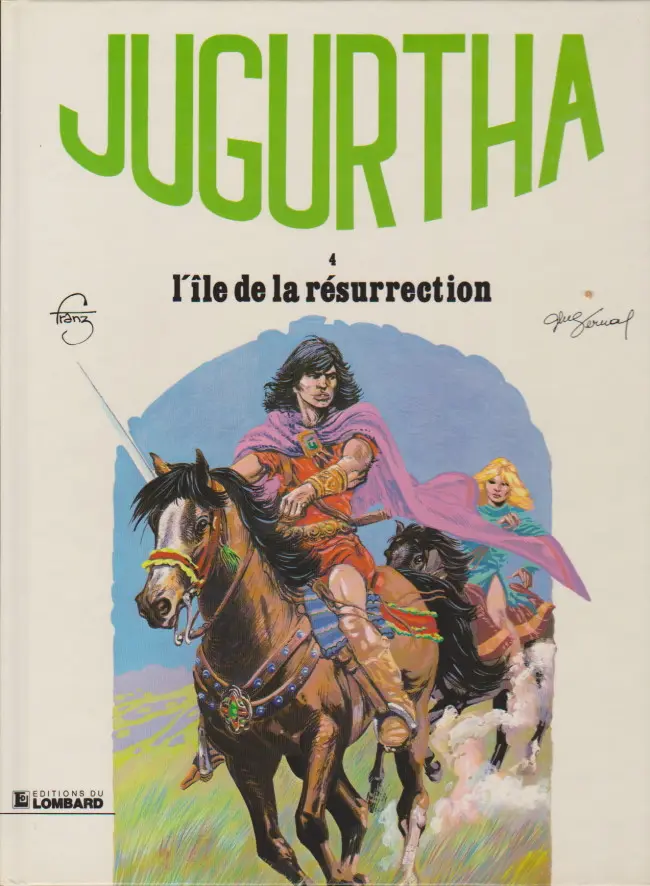 Couverture de l'album Jugurtha Tome 4 L'île de la résurrection