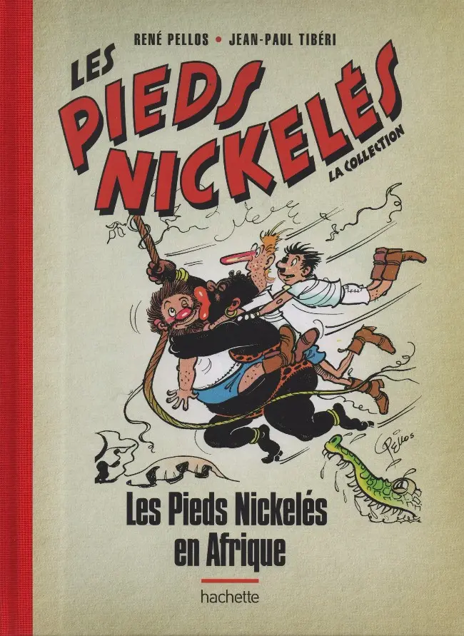 Couverture de l'album Les Pieds Nickelés - La collection Tome 108 Les Pieds Nickelés en Afrique
