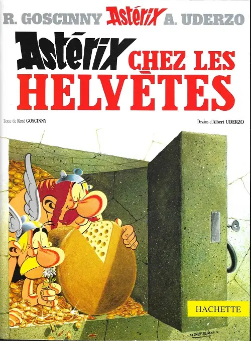 Couverture de l'album Astérix Tome 16 Astérix chez les helvètes