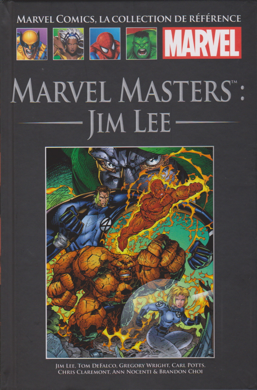 Couverture de l'album Marvel Comics - La collection de référence Tome 208 Marvel Masters : Jim Lee