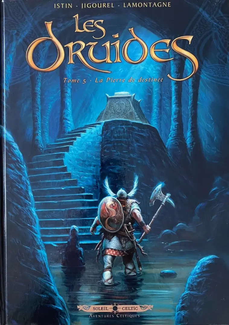 Couverture de l'album Les Druides Tome 5 La Pierre de destinée