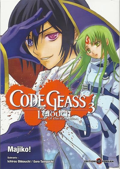 Couverture de l'album Code Geass - Lelouch of the Rebellion Tome 3