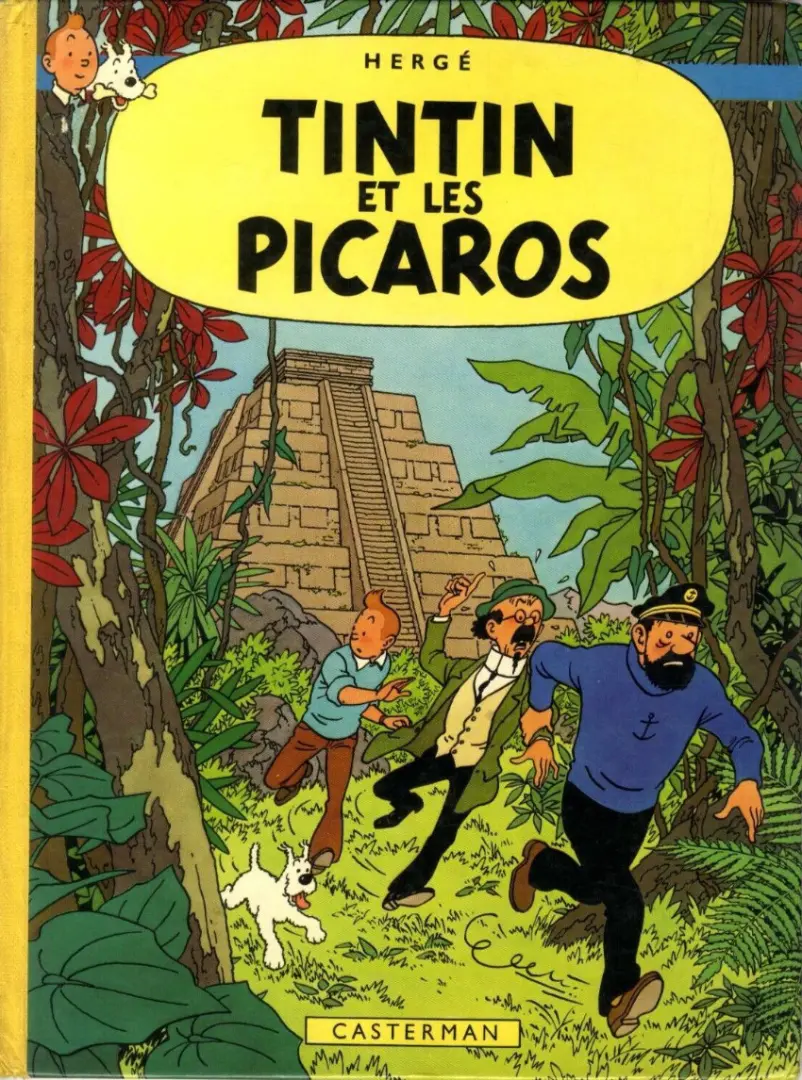 Couverture de l'album Tintin Tome 23 Tintin et les Picaros