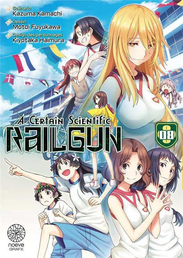 Couverture de l'album A Certain Scientific Railgun 08