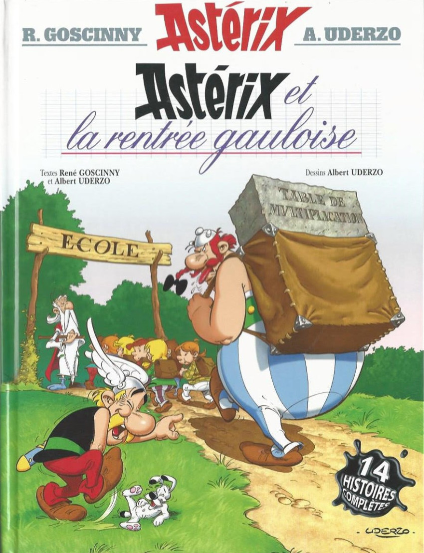 Couverture de l'album Astérix Tome 32 Astérix et la rentrée gauloise