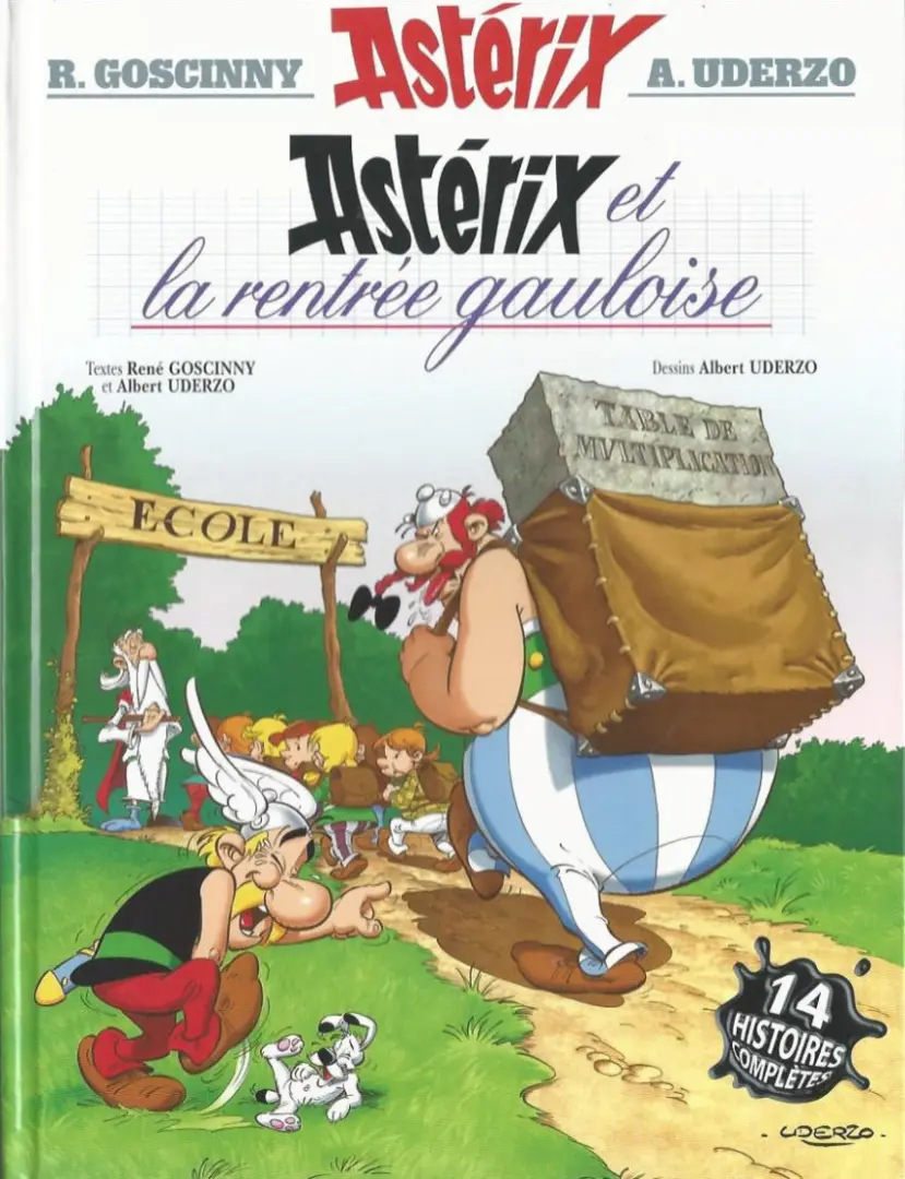 Couverture de l'album Astérix Tome 32 Astérix et la rentrée gauloise