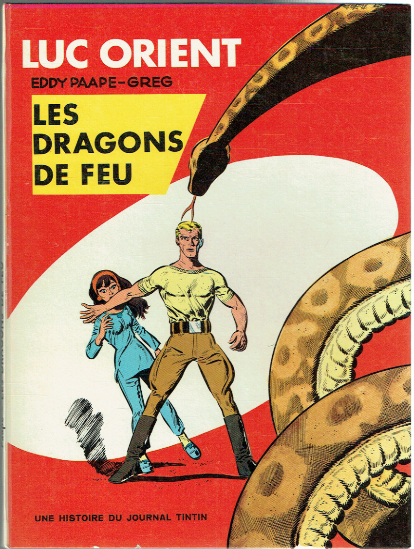 Couverture de l'album Luc Orient Tome 1 Les dragons de feu