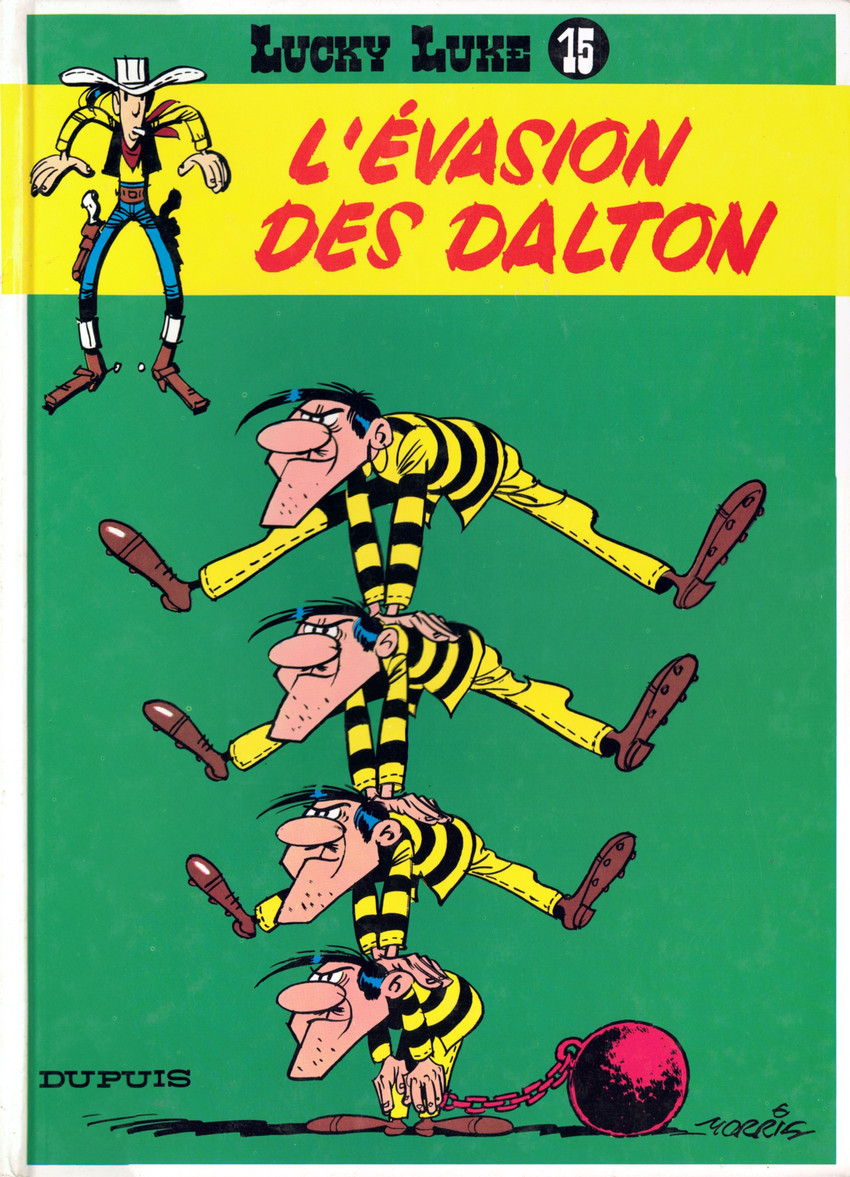 Couverture de l'album Lucky Luke Tome 15 L'évasion des Dalton