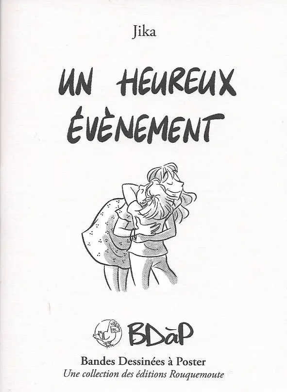 Couverture de l'album Un heureux évènement