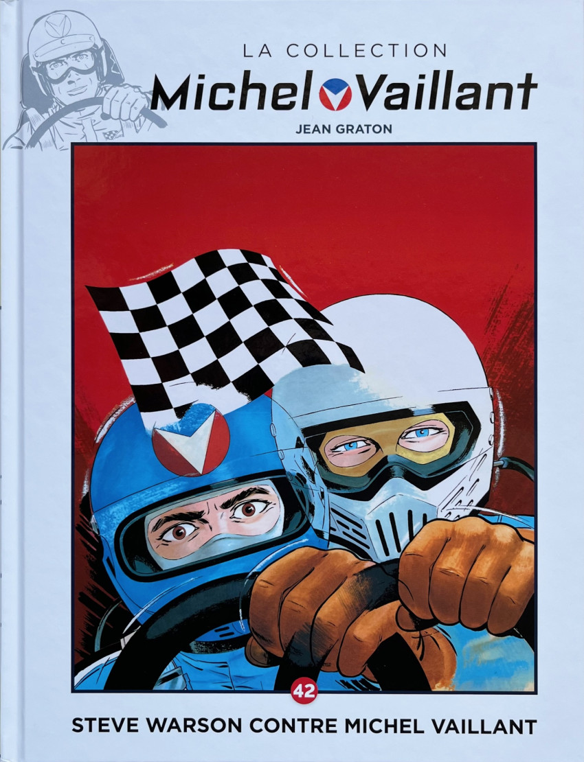 Couverture de l'album Michel Vaillant La Collection 42 Steve Warson contre Michel Vaillant