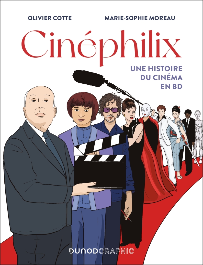 Couverture de l'album Cinéphilix Une histoire du cinéma en BD