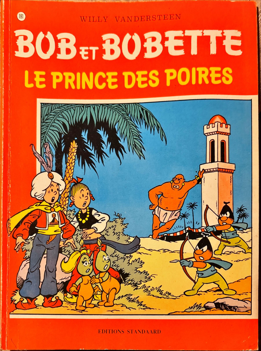 Couverture de l'album Bob et Bobette Tome 181 Le prince des poires