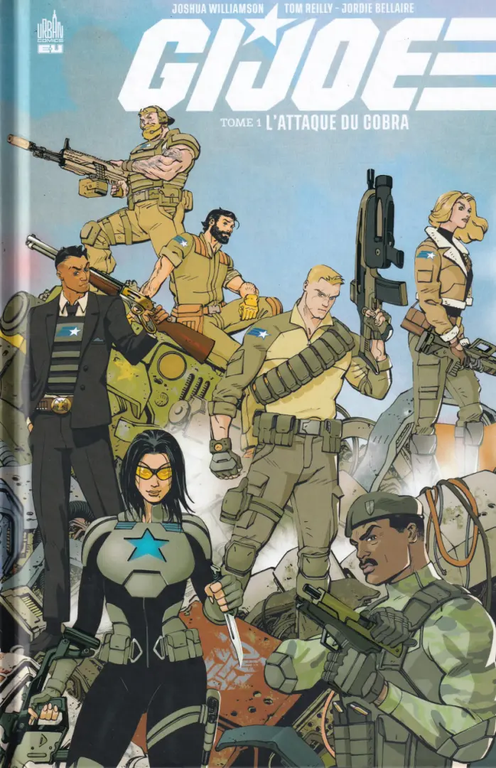 Couverture de l'album G.I. Joe Tome 1 L'attaque du Cobra