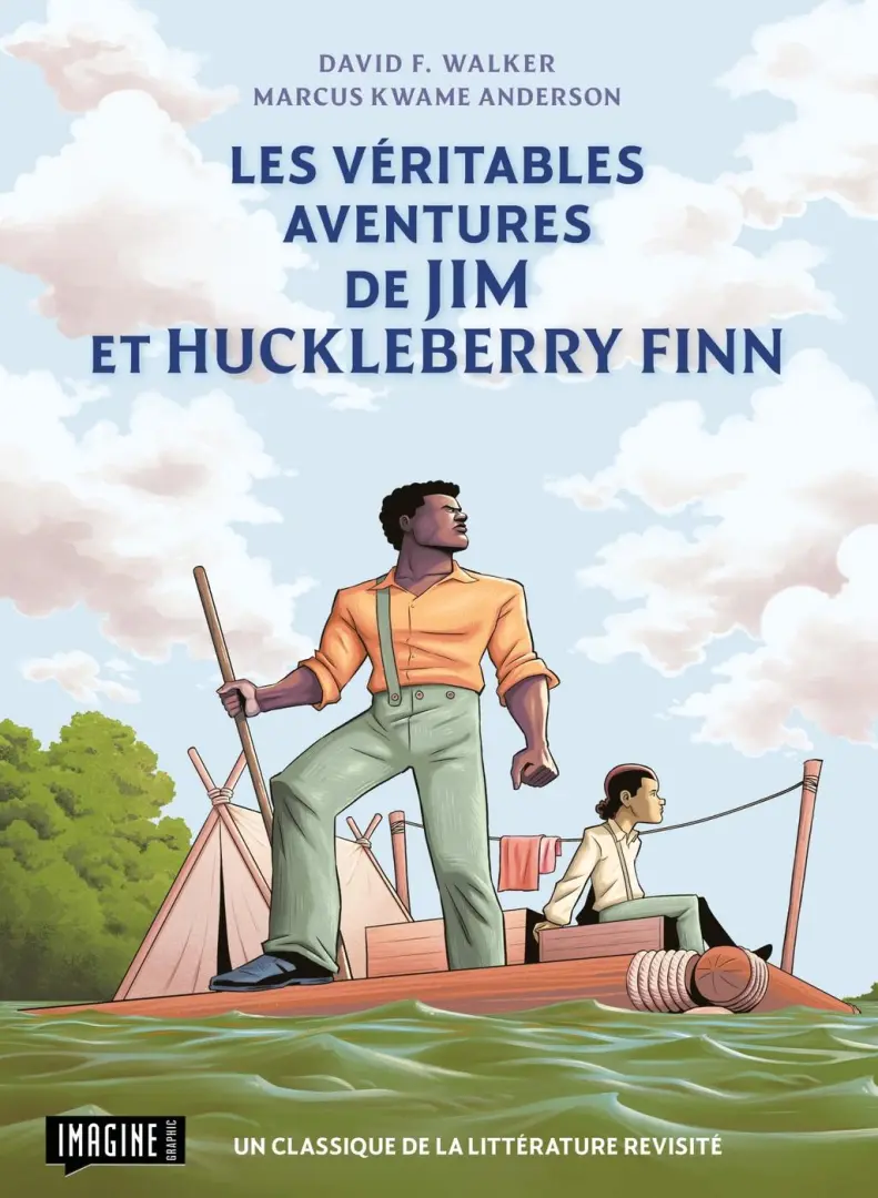 Couverture de l'album Les véritables aventures de Jim et Huckleberry Finn