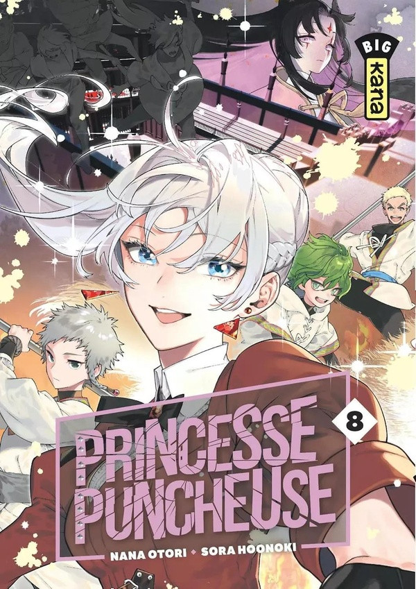 Couverture de l'album Princesse Puncheuse 8