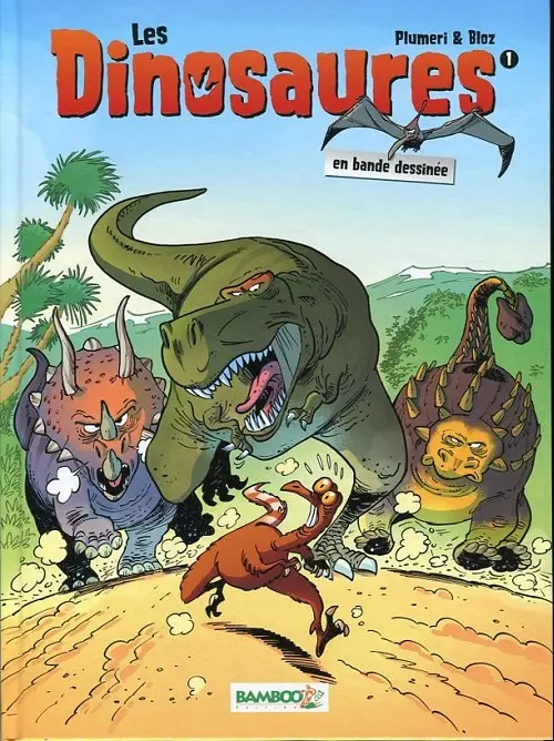 Couverture de l'album Les Dinosaures en BD Tome 1