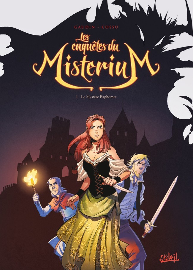 Couverture de l'album Les Enquêtes du Misterium Tome 1 Le Mystère Baphomet