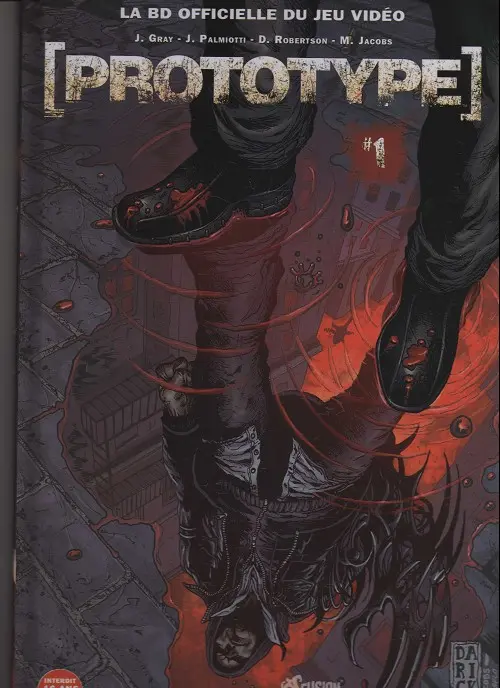 Couverture de l'album [Prototype] #1 La BD officielle du jeu vidéo