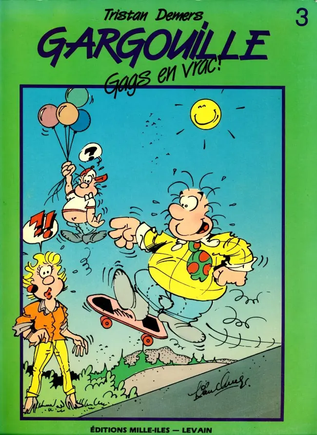 Couverture de l'album Gargouille Tome 3 Gags en vrac !