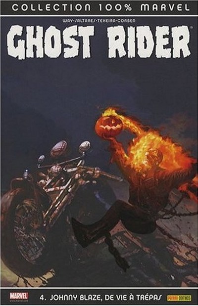 Couverture de l'album Ghost Rider Tome 4 Johnny Blaze, de vie à trépas