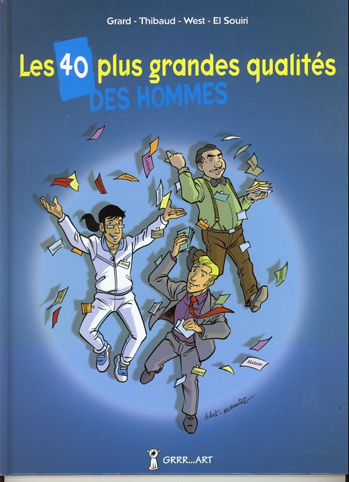 Couverture de l'album Les 40 plus grandes qualités Tome 2 Des hommes