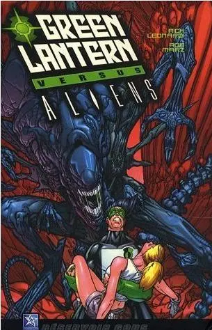 Couverture de l'album Green Lantern versus Aliens