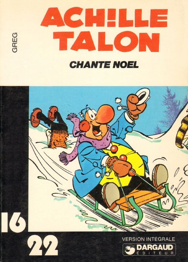 Couverture de l'album Achille Talon 16/22 Tome 7 Achille Talon chante Noël