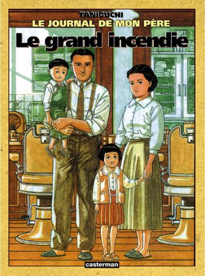 Couverture de l'album Le Journal de mon père Tome 1 Le grand incendie