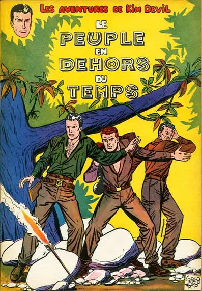 Couverture de l'album Kim Devil Tome 2 Le peuple en dehors du temps