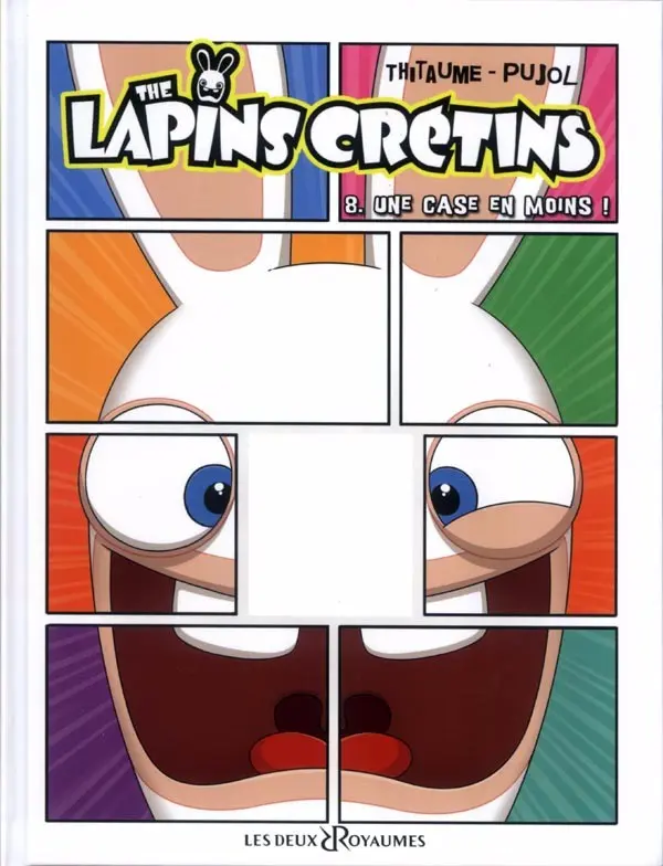 Couverture de l'album The Lapins crétins Tome 8 Une case en moins !