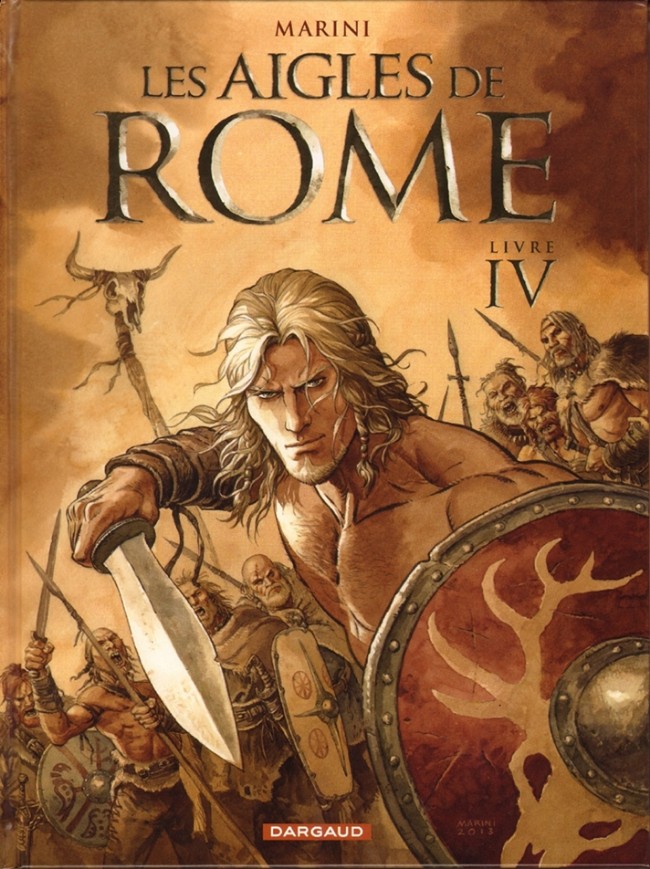 Couverture de l'album Les Aigles de Rome Livre IV