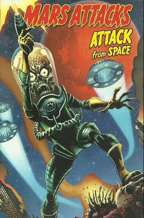 Couverture de l'album Mars attacks Attack from space
