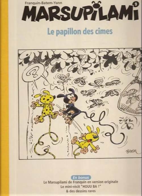 Couverture de l'album Marsupilami Tome 9 Le papillon des cimes