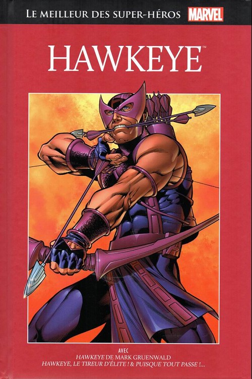 Couverture de l'album Le meilleur des Super-Héros Marvel Tome 4 Hawkeye