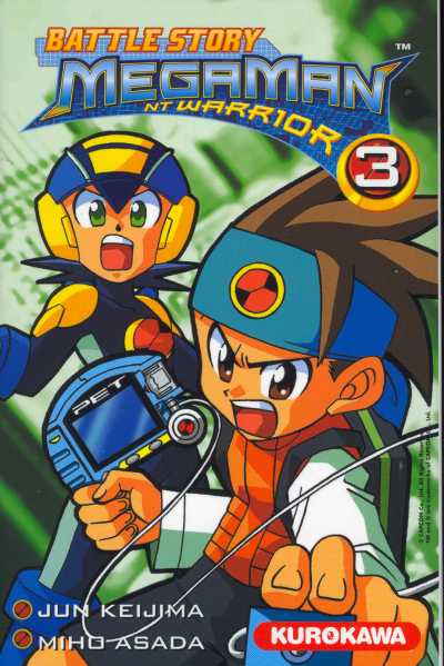 Couverture de l'album Megaman NT Warrior Tome 3