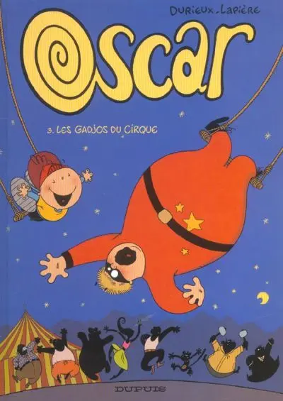 Couverture de l'album Oscar Tome 3 Les Gadjos du cirque