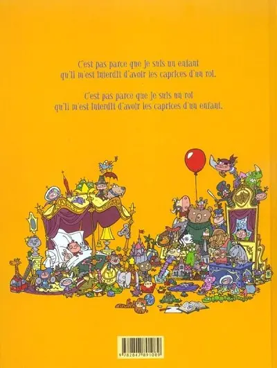 Verso de l'album Le Roi Catastrophe Tome 6 Adalbert fait du scandale