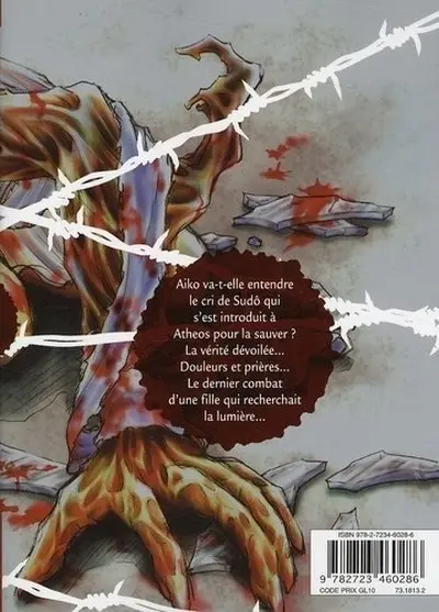 Verso de l'album Variante - requiem pour le monde 04
