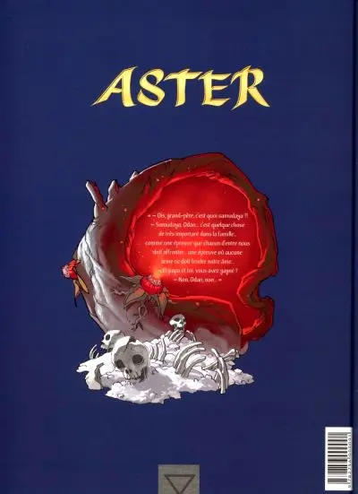 Verso de l'album Aster Tome 3 Yajnah
