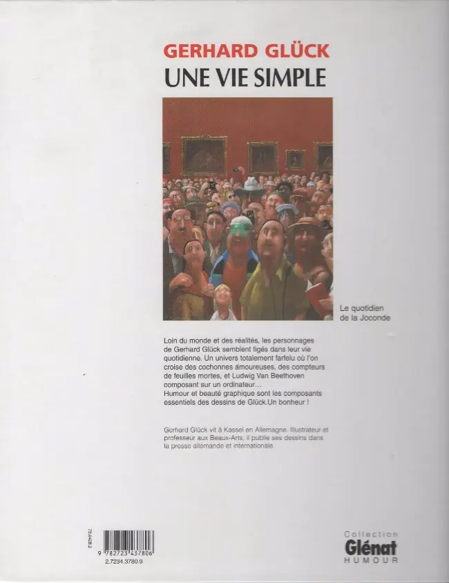 Verso de l'album Une vie simple